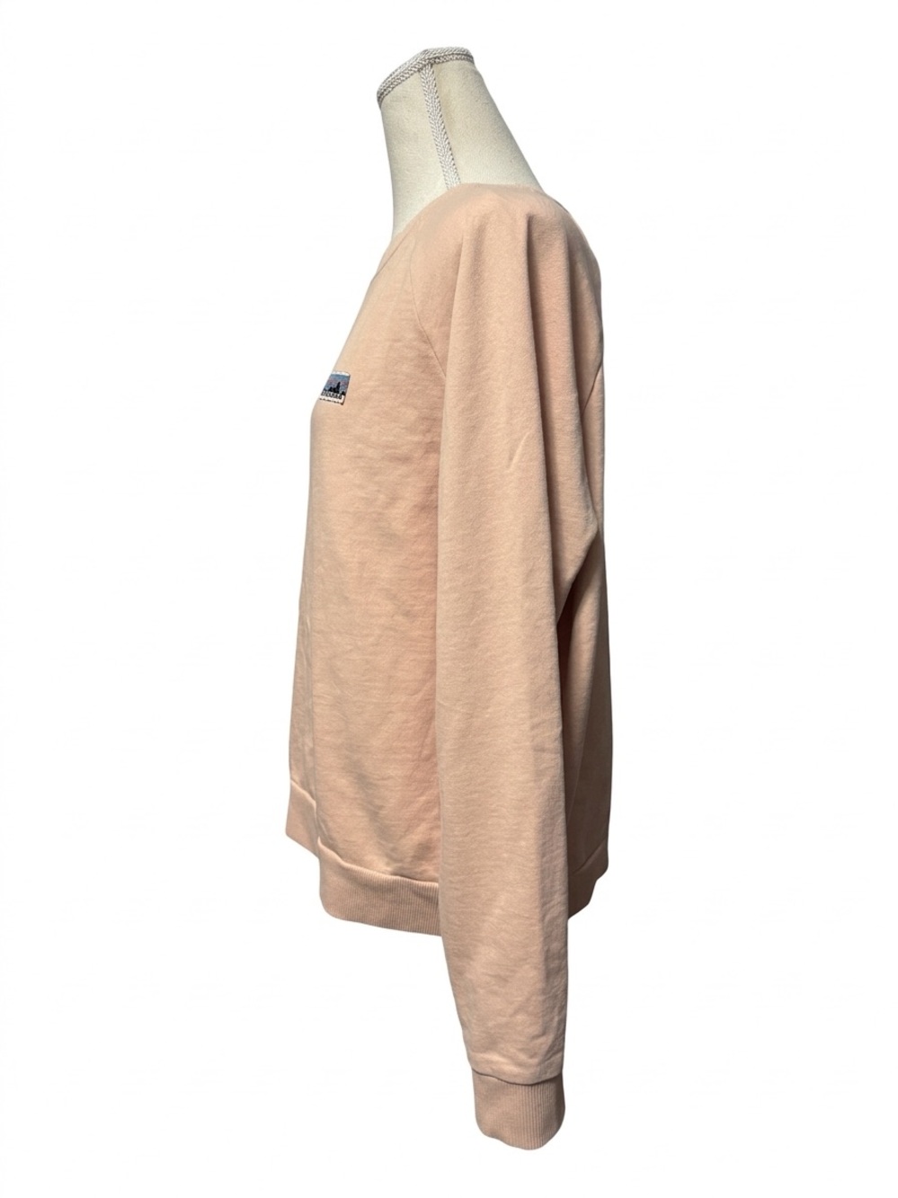 063 PATAGONIA Women's Regenerative Organic Cotton Essential Top - Pink, Large - Picture 4 of 8